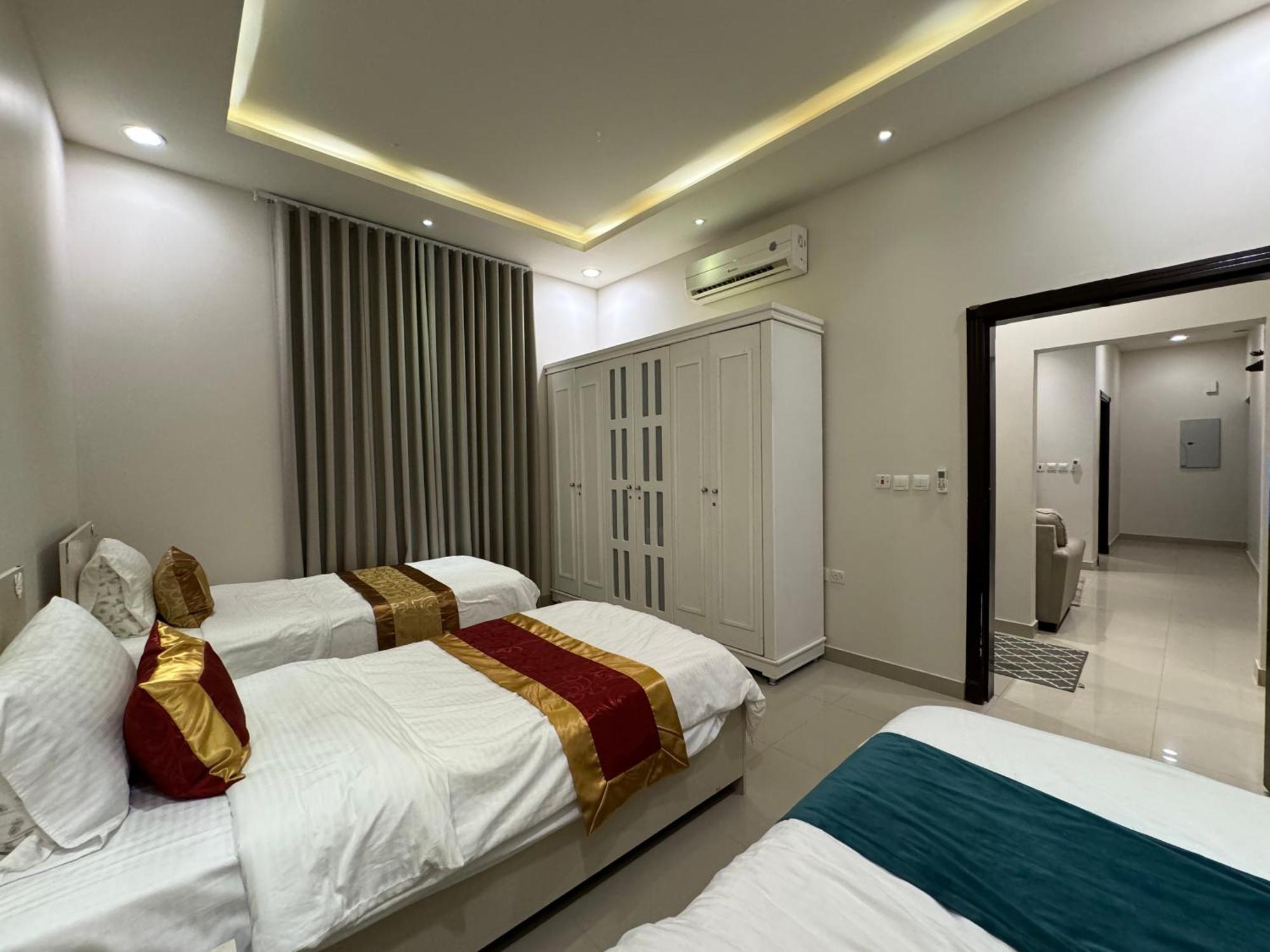 غرفتين نوم في النرجس 4 Appartement