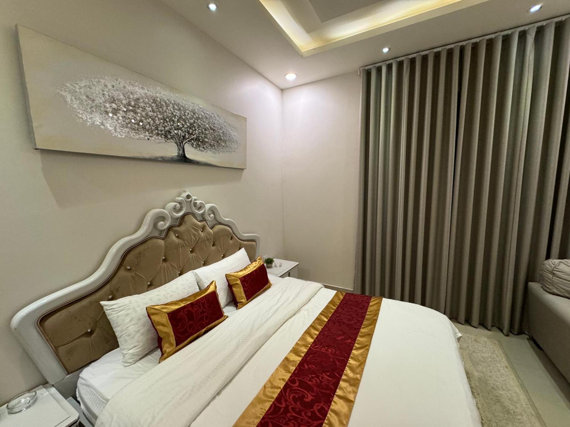 Appartement غرفتين نوم في النرجس 4
